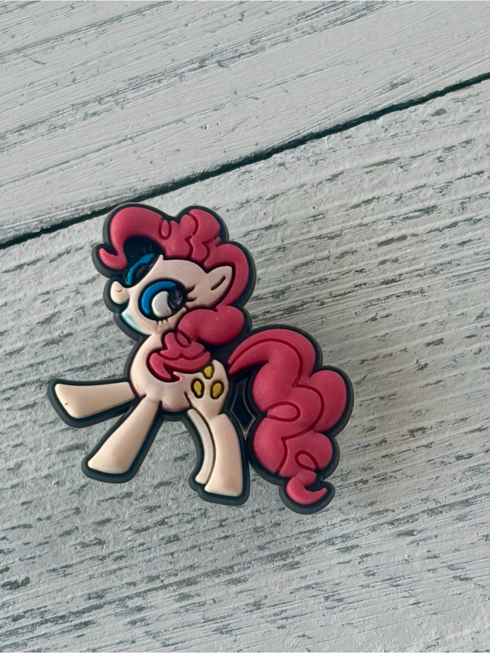(5 / $15) Pink My Little Pony Inspired Crocs Shoe Charm - Unbranded